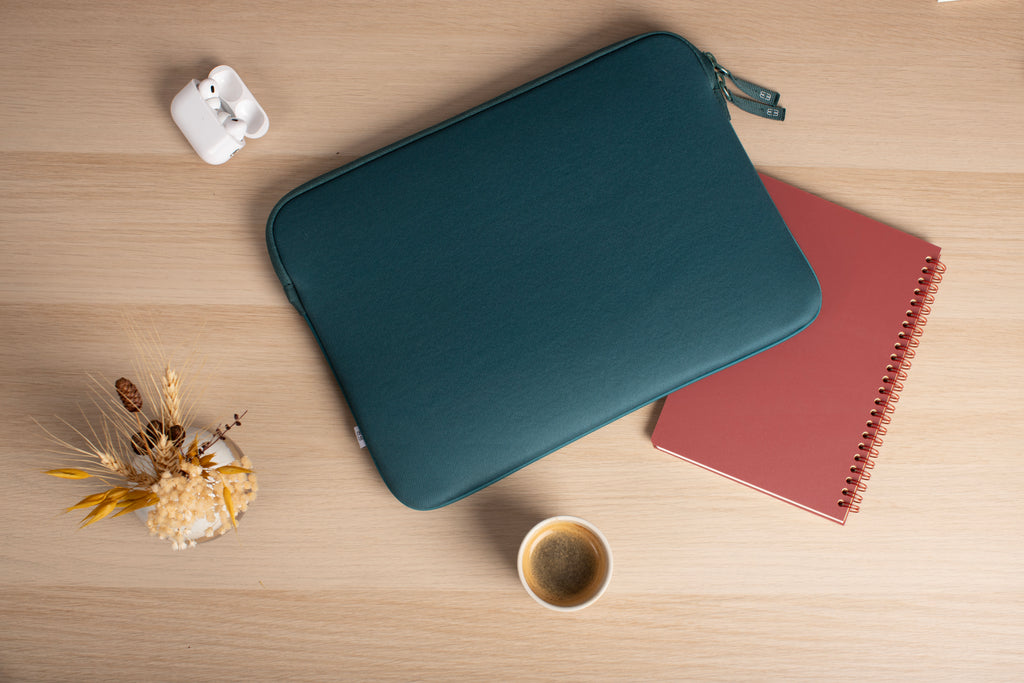 Sleeve MacBook Air 15 Basics ²Life Green/White