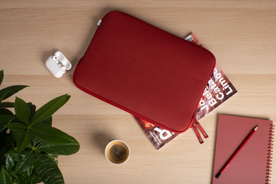 Sleeve MacBook Air 15 Basics ²Life Red/White