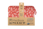 Sleeve MacBook Pro/Air 13 Basics ²Life Botanic Red
