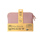 Sleeve MacBook Pro/Air 13 Basics ²Life Pink/White