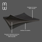MacBook NEO Basics²Life Perfect Fit Sleeve Black / Black