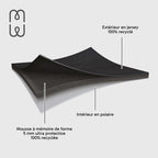 MacBook NEO Basics²Life Perfect Fit Sleeve Black / Moon