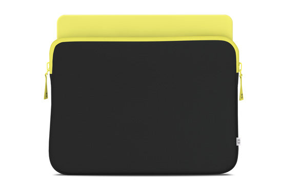 MacBook NEO Basics²Life Perfect Fit Sleeve Black / Lemon