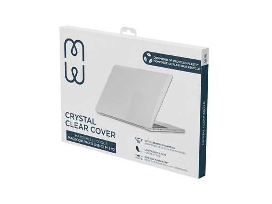 MacBook Pro 13" case (2020/21/22 - M1 & M2) Crystal Clear