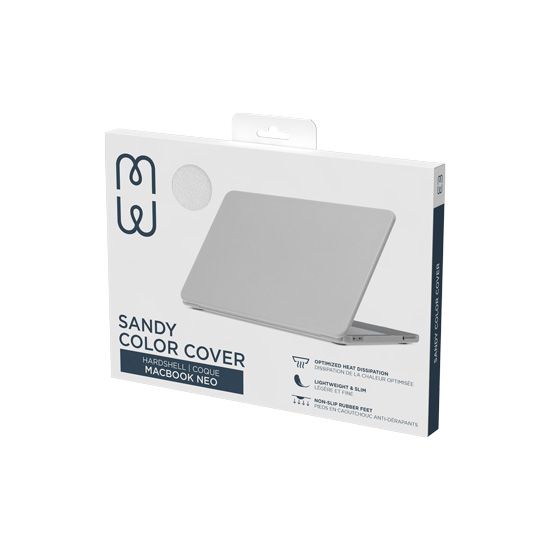 Sandy Color MackBook Neo Case Clear