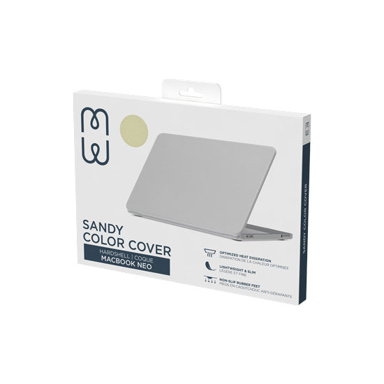 Sandy Color MackBook Neo Case Lemon