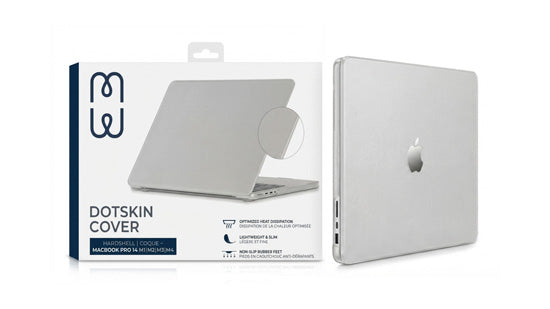 DotSkin MacBook Pro 14" Case (M1/M2/M3/M4/M5) Clear