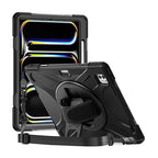 Securit Rotative case iPad Pro 13 (M4/M5) Black Polybag