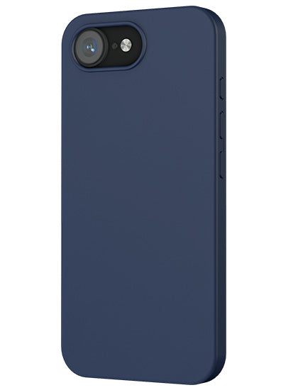 Silicon case MagSafe iPhone 16e / 17e Blue
