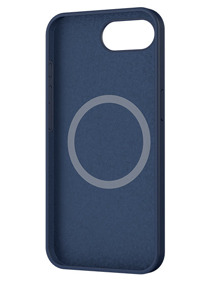 Silicon case MagSafe iPhone 16e / 17e Blue
