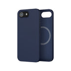 Silicon case MagSafe iPhone 16e / 17e Blue