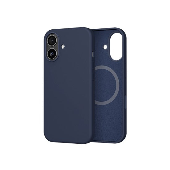 Silicon case MagSafe iPhone 17 Blue