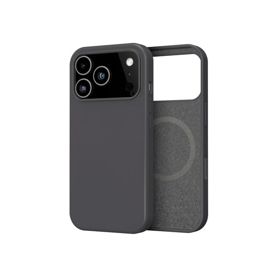 Silicon case MagSafe iPhone 17 Pro Black