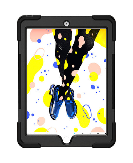 Securit Rotative case iPad 10.2 (2019/20/21 - 7/8/9th gen) Black Polybag