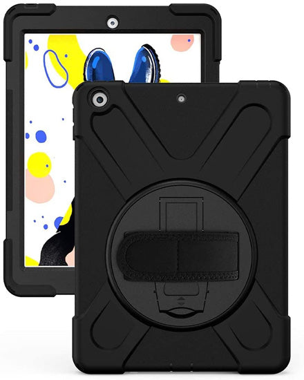 Securit Rotative case iPad 10.2 (2019/20/21 - 7/8/9th gen) Black Polybag