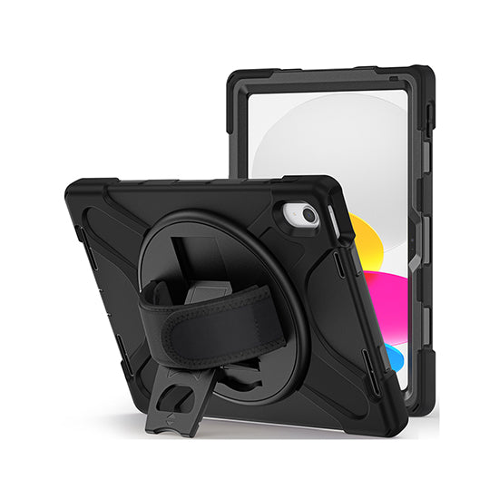 Securit Rotative case iPad 11 (2025 - 11th gen) & 10.9 (2022 - 10th gen) Black Polybag