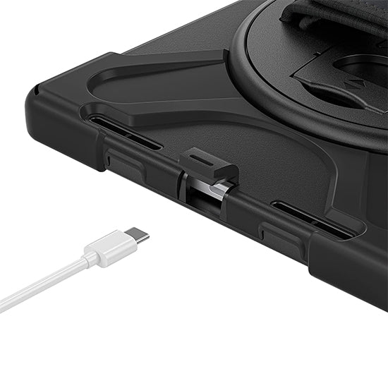 Securit Rotative case iPad 11 (2025 - 11th gen) & 10.9 (2022 - 10th gen) Black Polybag