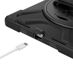 Securit Rotative case iPad 11 (2025 - 11th gen) & 10.9 (2022 - 10th gen) Black Polybag