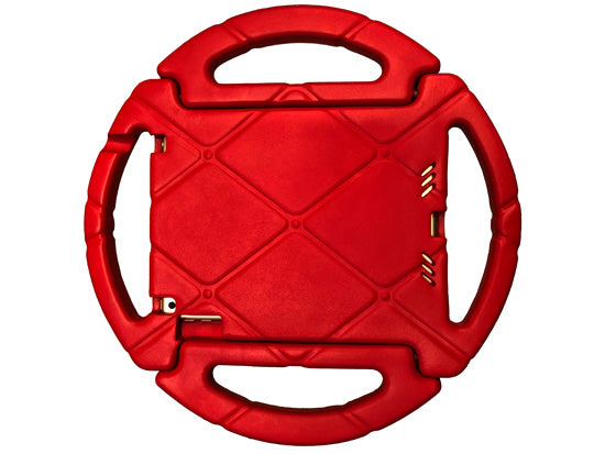 E.V.A. Kids round iPad 9.7 (2017/18 - 5th/6th gen) Red Polybag