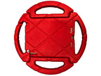 E.V.A. Kids round iPad 9.7 (2017/18 - 5th/6th gen) Red Polybag