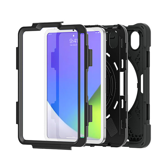 Securit rotative iPad Mini 8.3 (2024/21 - 7/6th gen) Black Polybag