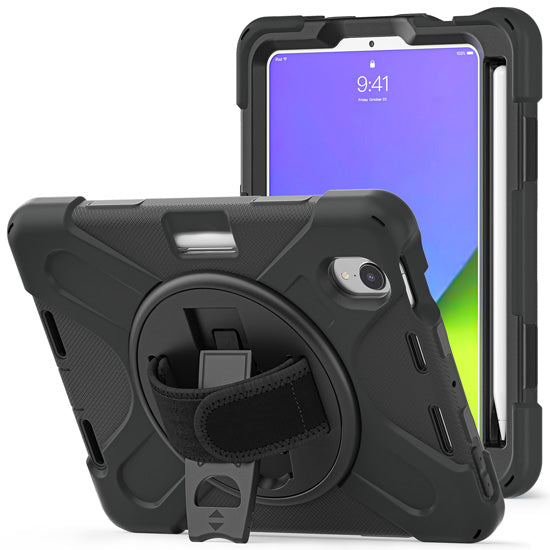 Securit rotative iPad Mini 8.3 (2024/21 - 7/6th gen) Black Polybag