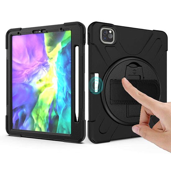 Securit Rotative case iPad Pro 12.9 (2020 - 4th gen) Black Polybag