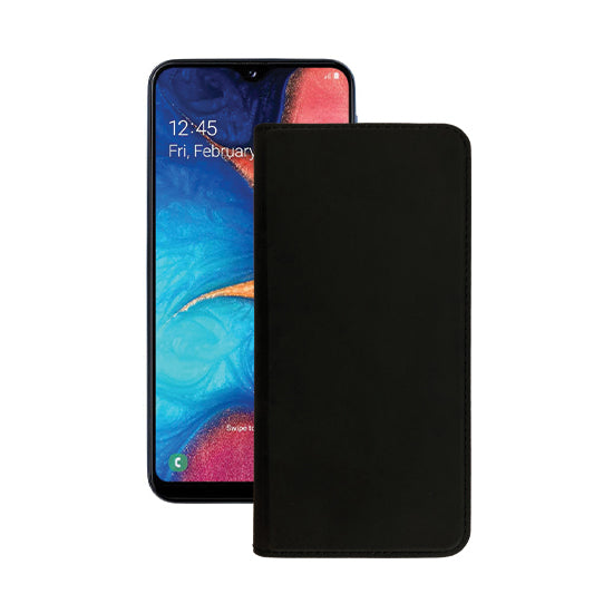 Folio case Samsung A10 Black Polybag