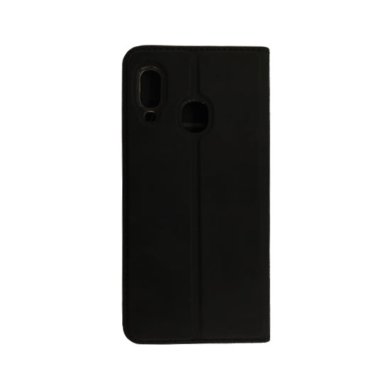 Folio case Samsung A20E Black Polybag