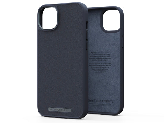 iPhone 14 Plus Leather Cover Black