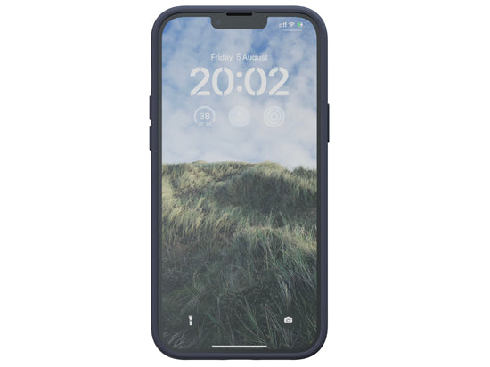 iPhone 14 Plus Leather Cover Black