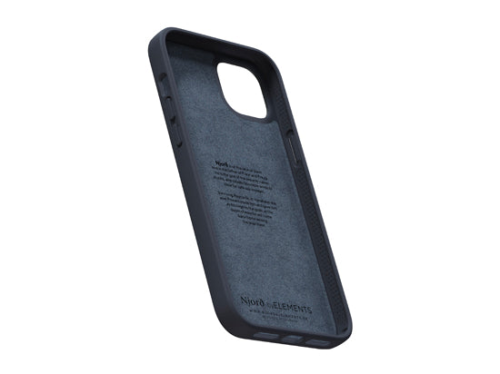 iPhone 14 Plus Leather Cover Black