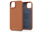 iPhone 14 Plus Leather Cover Cognac