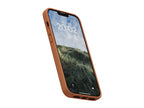 iPhone 14 Plus Leather Cover Cognac
