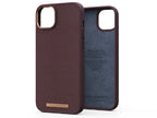 iPhone 14 Plus Leather Cover Brown