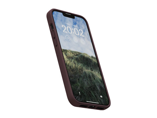 iPhone 14 Plus Leather Cover Brown