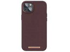 iPhone 14 Plus Leather Cover Brown