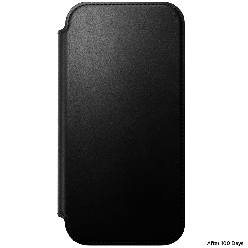 Modern Leather Folio iPhone 18 Pro Max Black