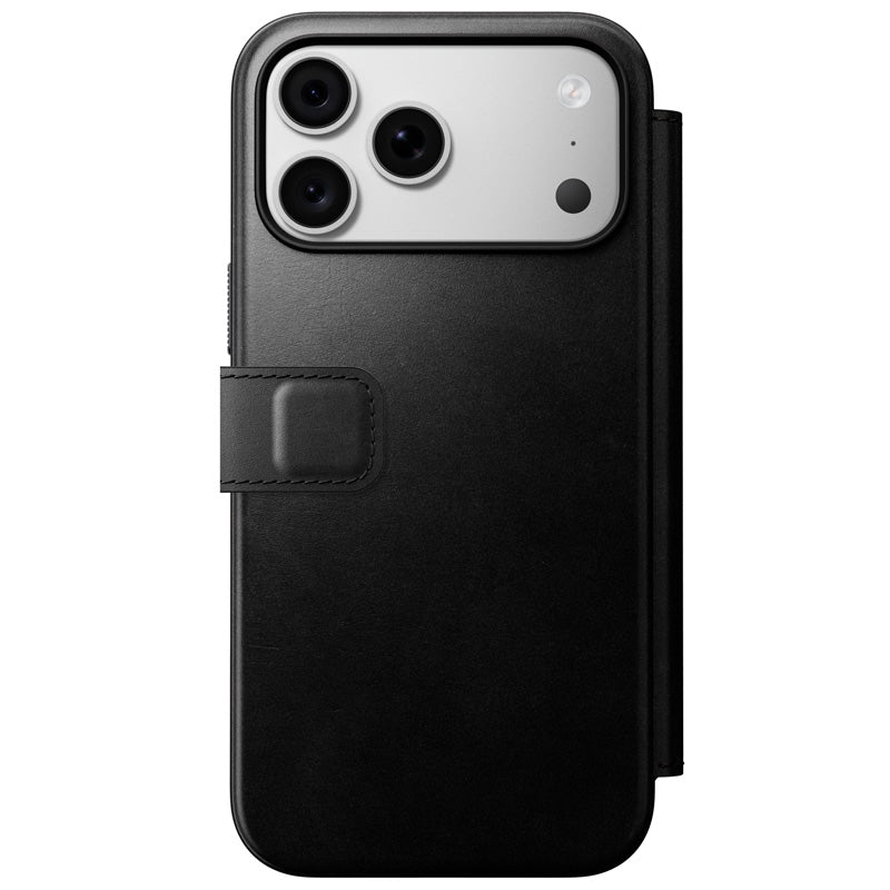 Leather Folio Modern Horween iPhone 18 Pro Max / 17 Pro Max Black