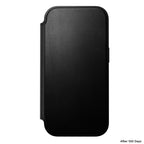 Modern Leather Folio iPhone 18 Pro Black