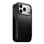 Leather Folio Modern Horween iPhone 18 Pro / 17 Pro Black