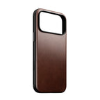 Modern Horween Leather Case iPhone 18 Pro Max / 17 Pro Max Rustic Brown