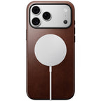 Modern Horween Leather Case iPhone 18 Pro Max / 17 Pro Max Rustic Brown