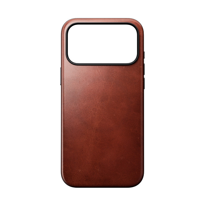Modern Horween Leather Case iPhone 18 Pro Max / 17 Pro Max Olde Dublin