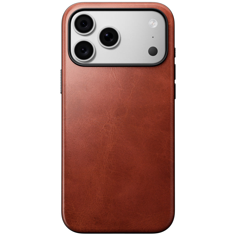 Modern Horween Leather Case iPhone 18 Pro Max / 17 Pro Max Olde Dublin