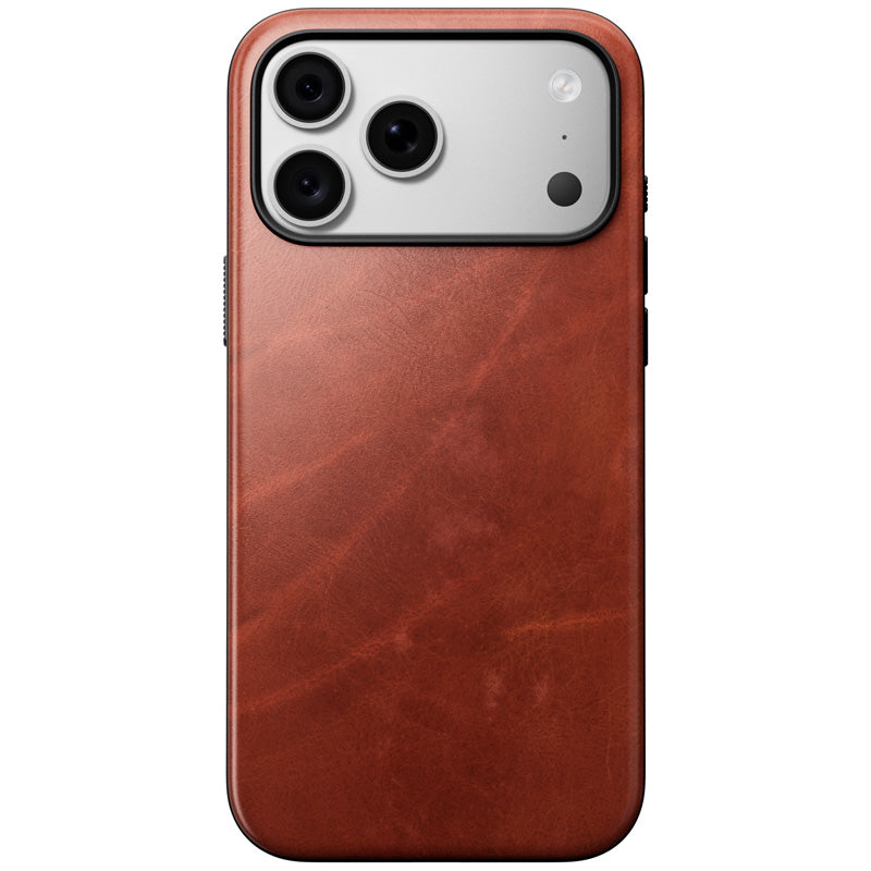 Modern Horween Leather Case iPhone 18 Pro Max / 17 Pro Max Olde Dublin