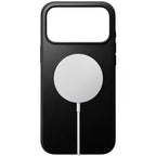 Modern Leather Case iPhone 18 Pro Max Black