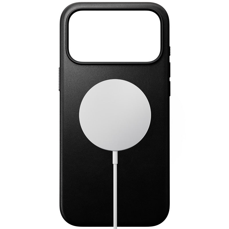Modern Leather Case iPhone 18 Pro Max Black