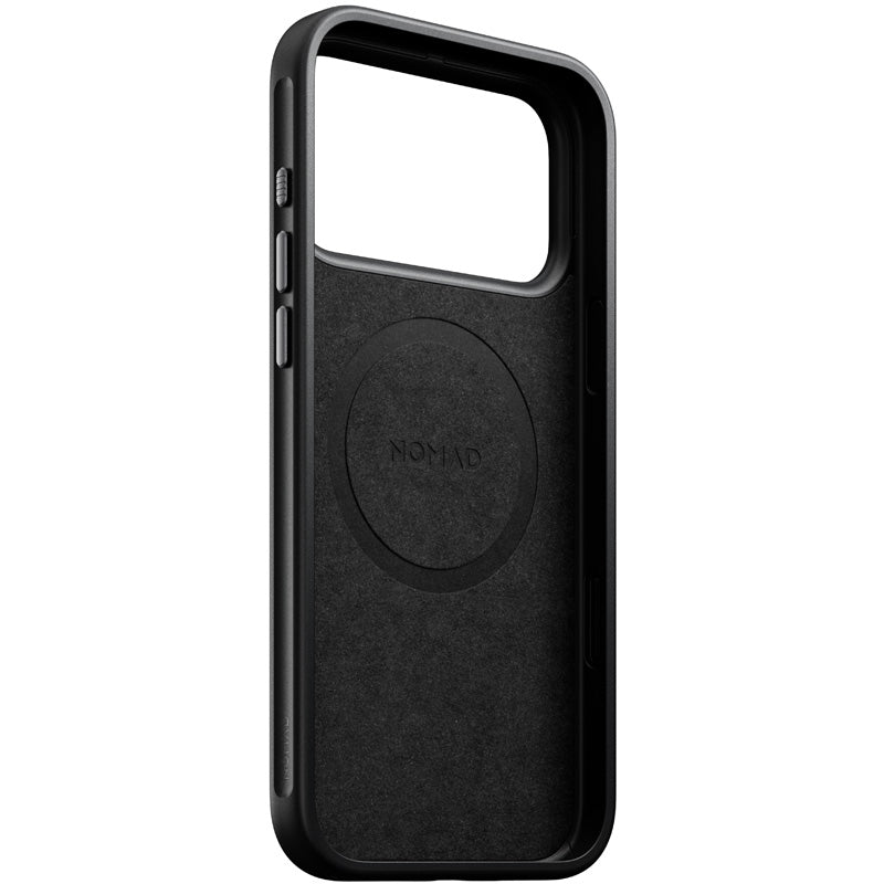 Modern Leather Case iPhone 18 Pro Max Black