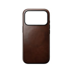 Modern Horween Leather Case iPhone 18 Pro / 17 Pro Rustic Brown